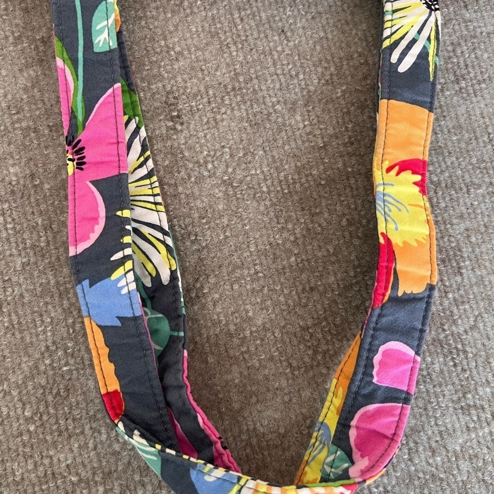 Vera Bradley Floral Quilted Tote Bag - Picture 7 of 7